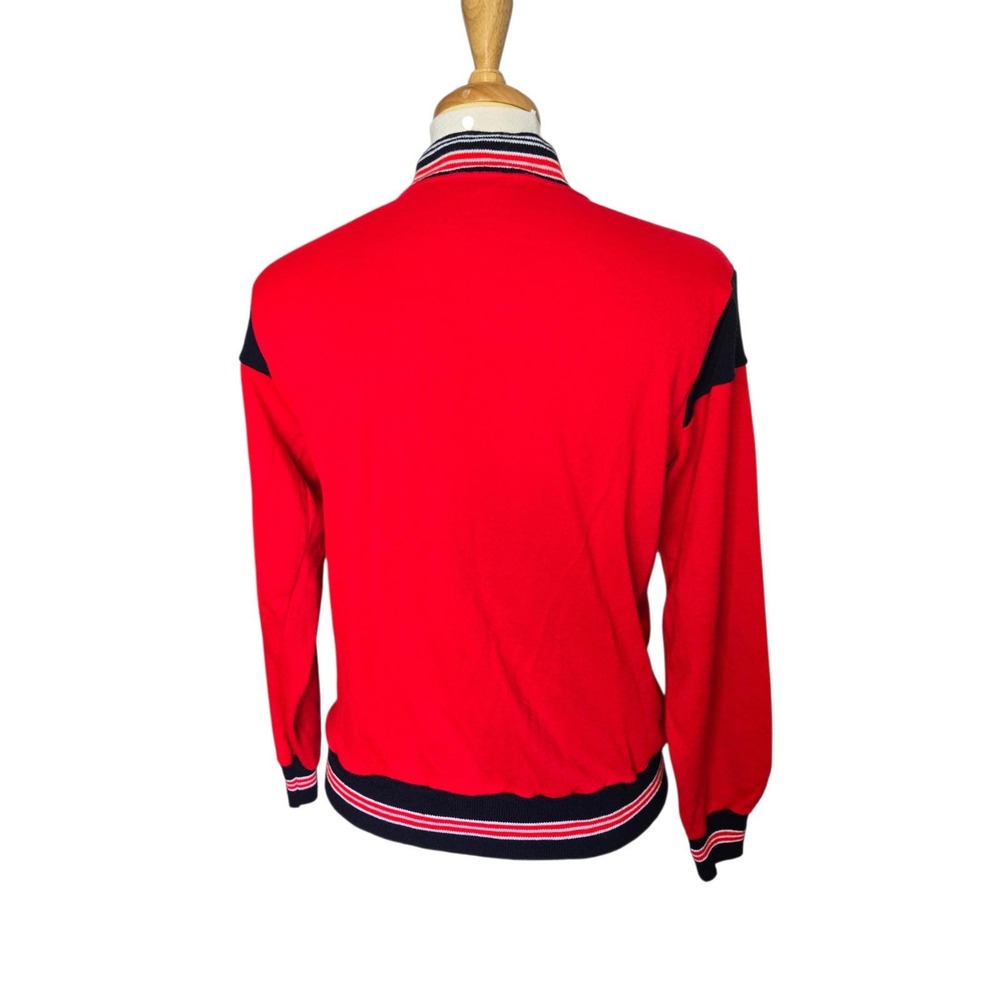 Vintage Wimbledon Official Licensed Tennis Track Jacket Made in Korea M Preppy - Picture 3 of 6